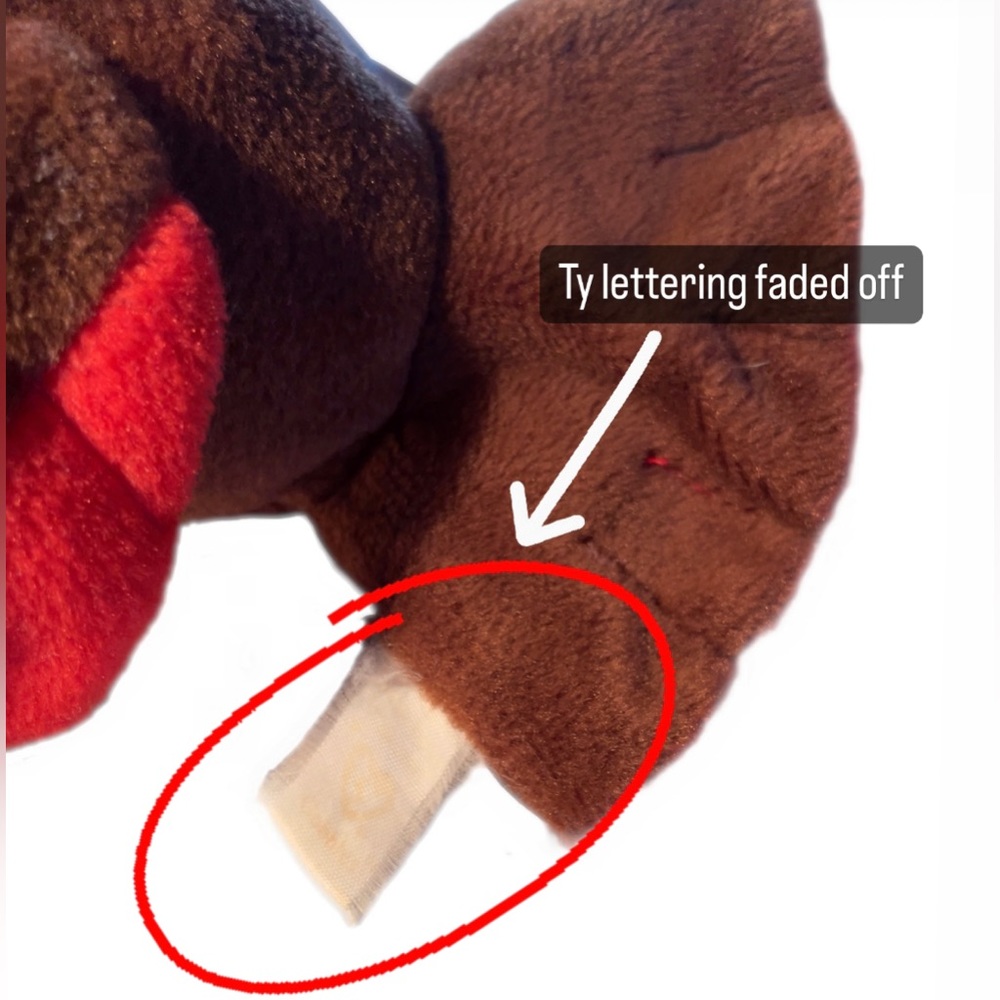 Ty Beanie Babies Gobbles the Turkey - Picture 3 of 3
